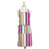 Rushbrookes Regatta Apron - Purple Stripe