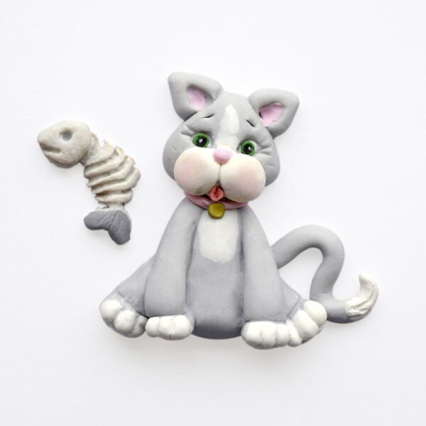 Cat Silicone Mould Katy Sue Designs Sugar Buttons-81813