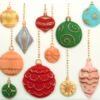 Christmas Baubles Katy Sue Designs Silicone Mould -81835