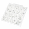 Bunting Alphabet Design Mat Katy Sue Designs Silicone Mould for Cake Decorating Sugarcraft