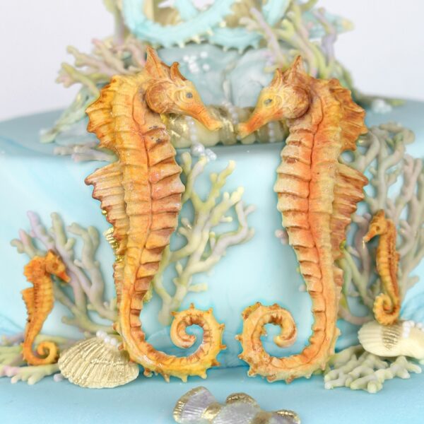 Seahorses Silicone Mould Katy Sue Designs-81915