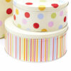 Round Cake Tins Set of 3 Spots Design by Cooksmart -2184