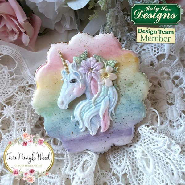 Mini Unicorn Silicon Mould by Katy Sue-82180