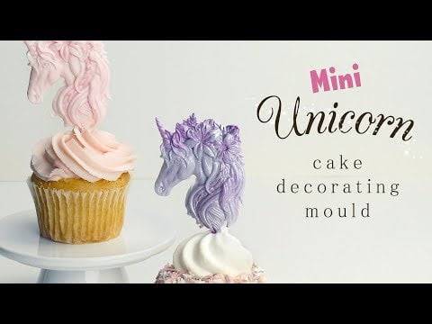 Mini Unicorn Silicon Mould by Katy Sue-2059