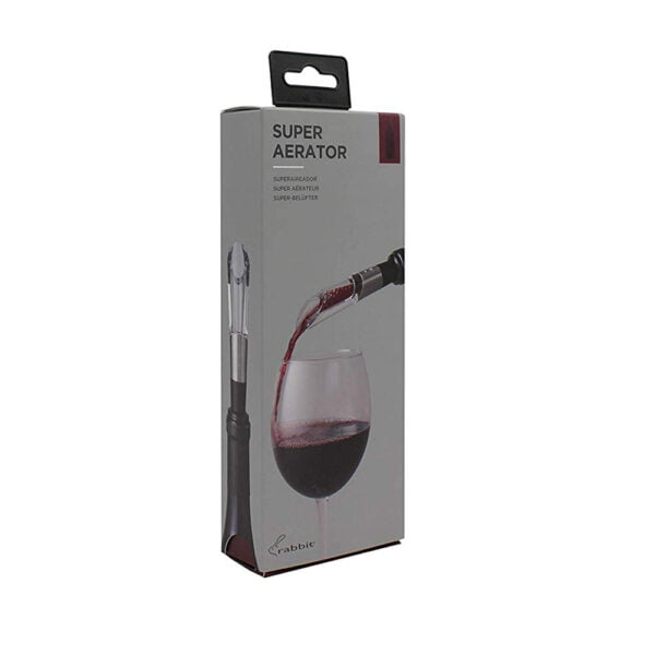 Rabbit Super Aerator Wine Aerator and Pourer in Gift Box-79430