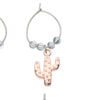 BarCraft Tropical Toucan & Cactus Wine Charms-82336