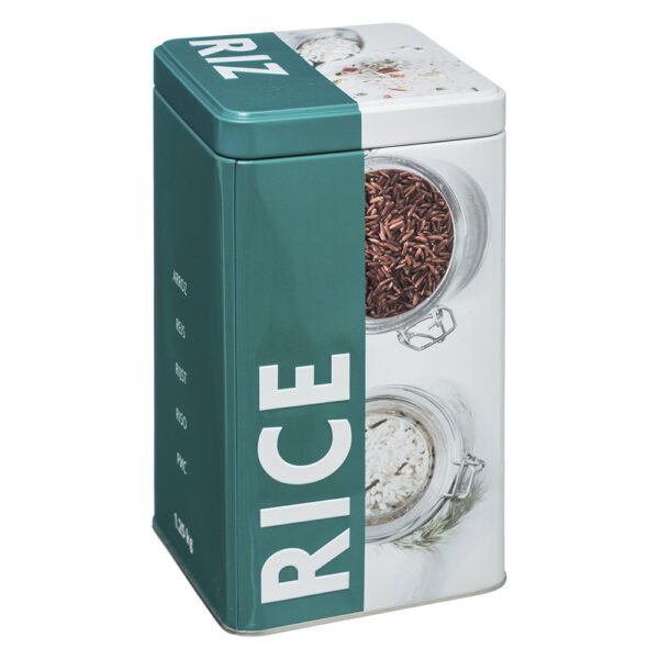 Rice Tin Embossed from the Pantry Collection by 5five Simply Smart-0