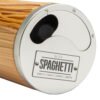 Pasta Spaghettii Storage Embossed Tin with lid measurements Larder Collection by 5five Simply Smart-82461